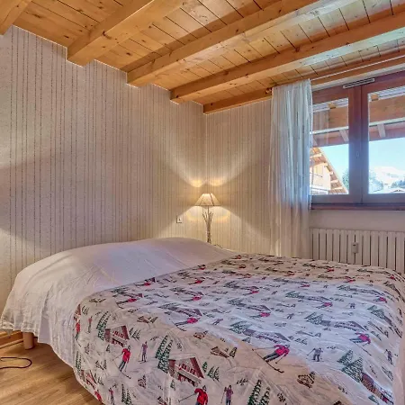 Cosy Avec Mezzanine A Megeve, Proche Pistes De - Fr-1-453-221 דירה