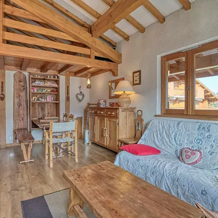 דירה Cosy Avec Mezzanine A Megeve, Proche Pistes De - Fr-1-453-221 *