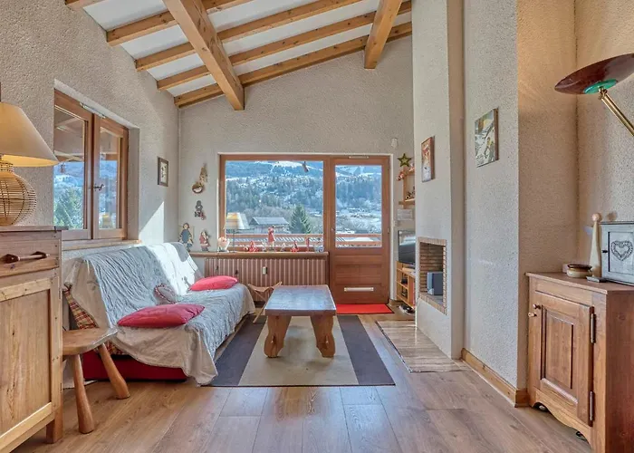 Cosy Avec Mezzanine A Megeve, Proche Pistes De - Fr-1-453-221 * Megève