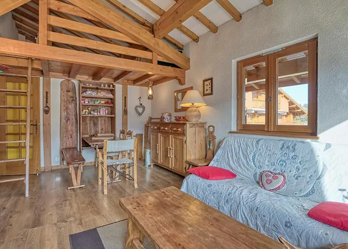 Lejlighed Cosy Avec Mezzanine A Megeve, Proche Pistes De - Fr-1-453-221 *